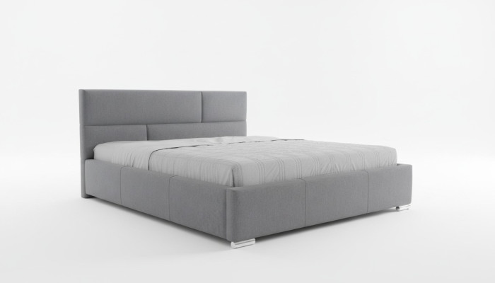 Lit Cadre de lit Chambre Design Double Hôtel Moderne Tissu nouveau 180x200 Meubles