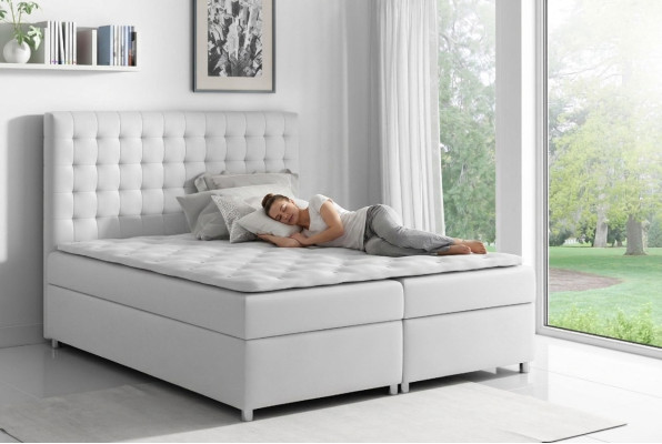 Lits Boxspring Double Meubles de chambre d'hôtel Lit Literie Lit de chambre grand 200x200
