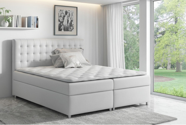 Lits Boxspring Double Meubles de chambre d'hôtel Lit Literie Lit de chambre grand 200x200