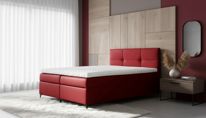 Mobilier de luxe Lit double d'hôtel Chambre à coucher Lits Lit Box Printemps Lit Lit rembourré nouvel