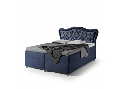 Classique lits Boxspring Baroque Meubles de chambre de luxe Ameublement
