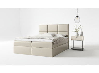 Lit double moderne pour hôtel design sommier tapissé 160x200 lit boîte lit meubles