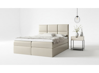Lit double moderne pour hôtel design sommier tapissé 160x200 lit boîte lit meubles