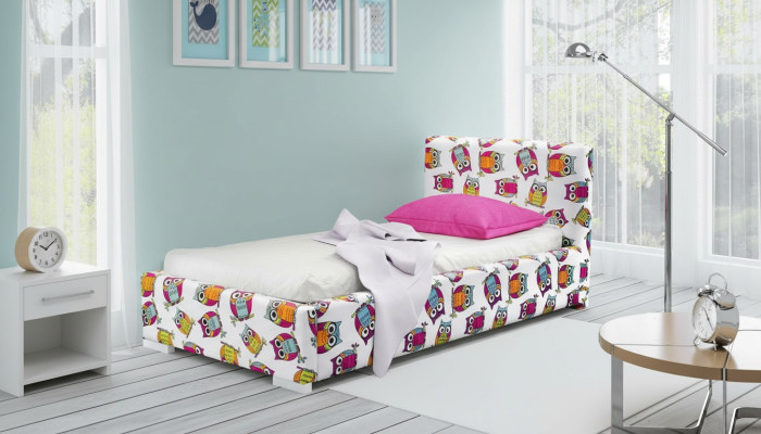 Lit de jeunesse Lit d'enfants Design pour enfants Lit Moderne Lit pour chambre d'enfants Lit de 90 cm base de lit neuve