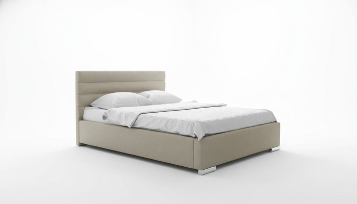 Double Hôtel Moderne Lit Chambre Lits 160x200 Lit Rembourré Cadre de Lit Nouveau