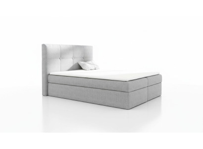 Boîte de lit à ressorts design double lit d'hôtel moderne lit lits de chambre à coucher 160cm