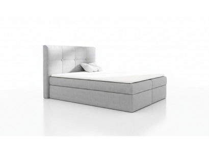 Boîte de lit à ressorts design double lit d'hôtel moderne lit lits de chambre à coucher 160cm