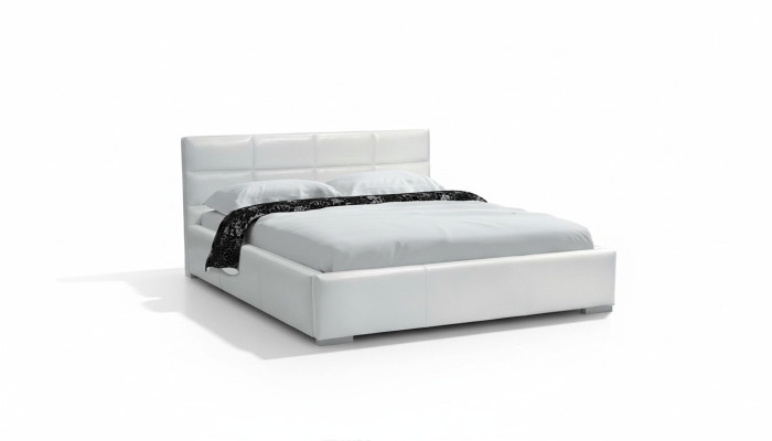 Cadre de lit 180x200 Lit moderne Chambre à coucher Lits Lit rembourré nouveau lit à sommier tapissier