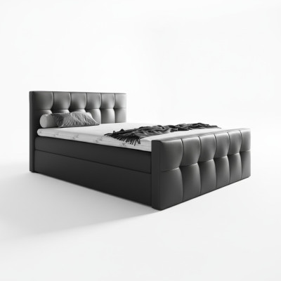 Lit Boxspring Chambre Lits 200x200 Lit rembourré Design Double Mobilier d'hôtel