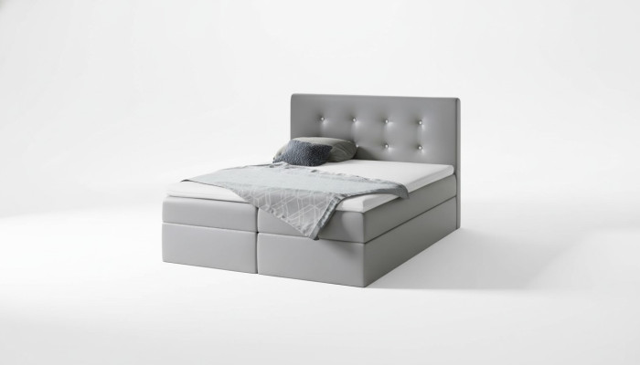 Lit boxspring double Mobilier d'hôtel Lits Chambre Meubles grands 200x200