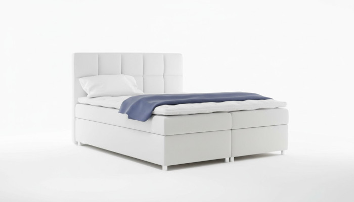 Lit boxspring double hôtel meubles lits aménagement grand 200x200 chambre à coucher