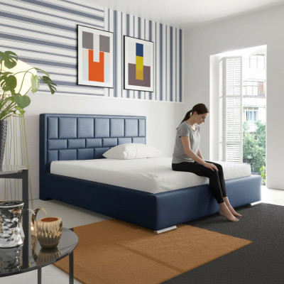 Cadre de lit lit double meubles d'hôtel lits aménagement grand 200x200 chambre à coucher