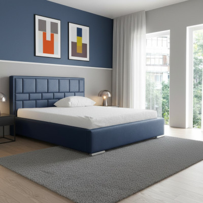 Cadre de lit lit double meubles d'hôtel lits aménagement grand 200x200 chambre à coucher
