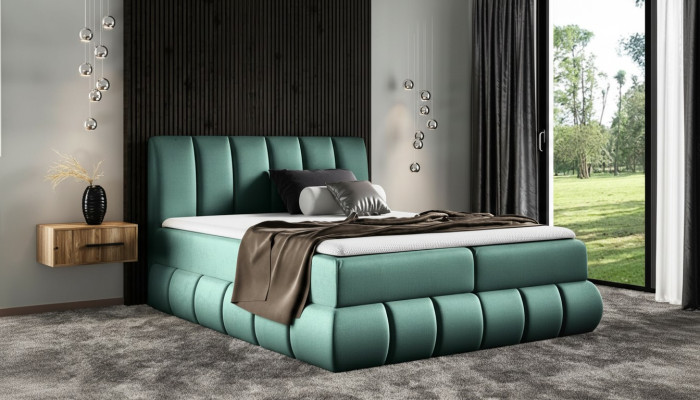 Lit avec sommier Lit de mariage Lits Lit boxspring Lit double Lit rembourré Hôtel