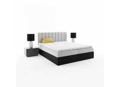 Lit sommier tapissier Lit double Lit avec sommier Lit conjugal Lits 180cm Lit rembourré