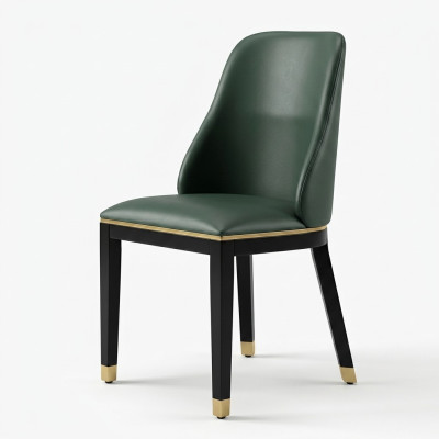 Chaises Chaises Design Fauteuil Bois Rembourrage Classique Bois massif Salle à manger Mobilier