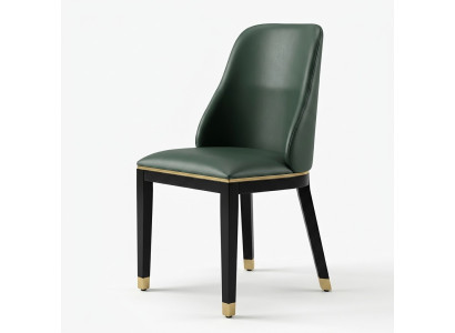 Chaises Chaises Design Fauteuil Bois Rembourrage Classique Bois massif Salle à manger Mobilier