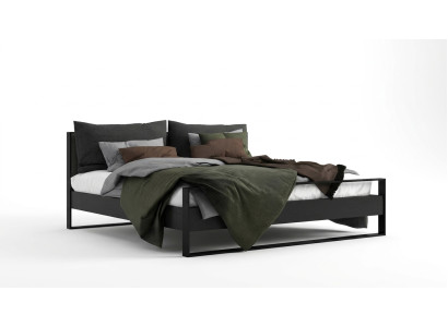 Lit Double Moderne Hôtel Textile de Luxe Chambre à Coucher Lits Cadre de Lit Design