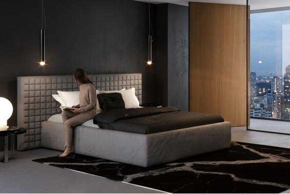 Conception Lit Lit double fonction Hôtel Textile Chambre à coucher Lits Cadre Hôtel