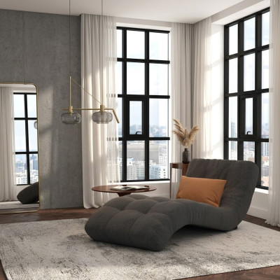 Chaise longue Chesterfield, design de fauteuil Club, tissu d'ameublement Chaise Canapé neuf