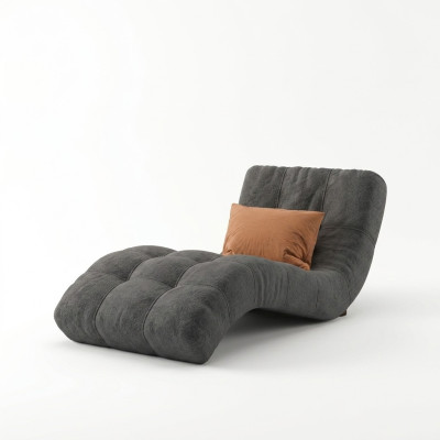 Chaise longue Chesterfield, design de fauteuil Club, tissu d'ameublement Chaise Canapé neuf