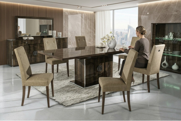 Table à manger de luxe Table à manger Table moderne 160cm Nouvelle