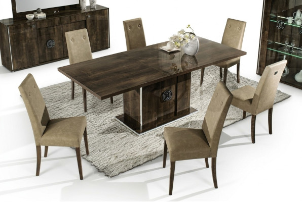 Table à manger de luxe Table à manger Table moderne 160cm Nouvelle