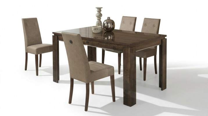 Ensemble de table à manger avec 4 chaises de cuisine nouveau 5 pièces