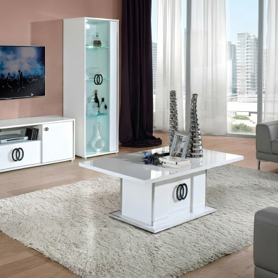 Table basse design en bois pour salon