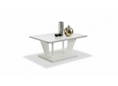 Table basse de luxe meubles en bois décoration tables console design blanc nouveau