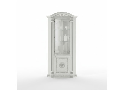 Vitrine d'angle Vitrine Credenza Angle Vitrines Luxe Verre Armoire Armadietto Bois Design