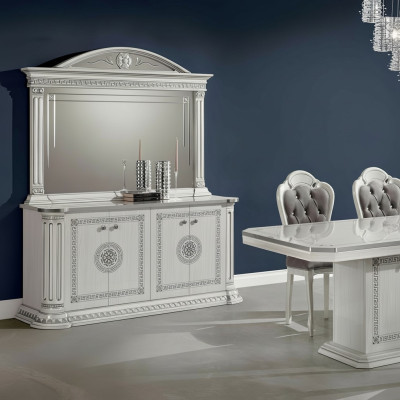 Commode mobile de luxe au design classique en bois