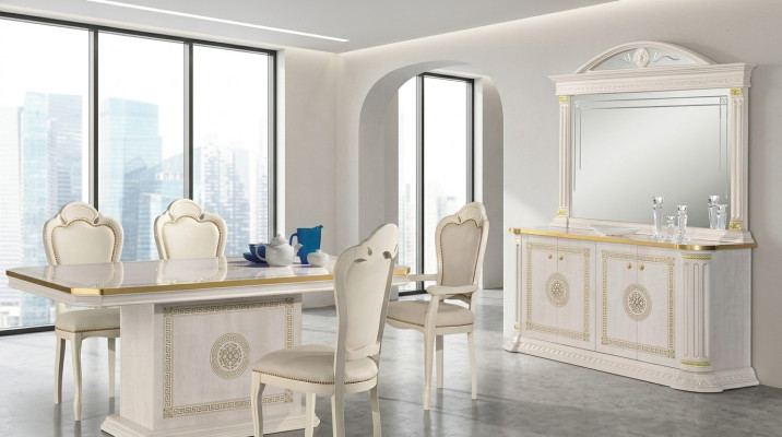 Ensemble de meubles commode miroir buffet commode classique design moderne de luxe