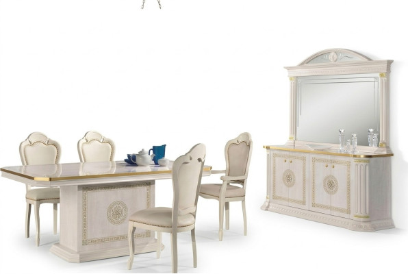 Ensemble de meubles commode miroir buffet commode classique design moderne de luxe