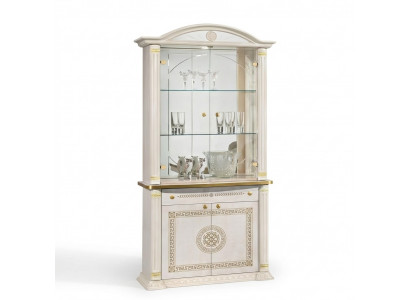 Vitrine en verre armoire bar maison baroque armoires étagère bois vitrine meubles neufs