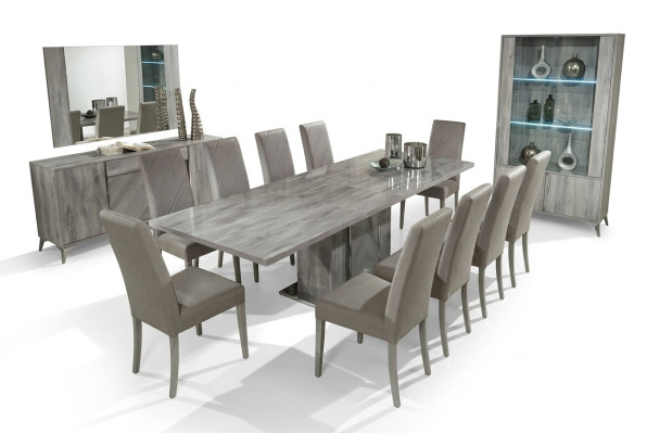Jeu de 8 chaises de salle à manger