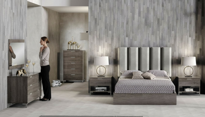 Lit de luxe Hôtel Lits Lit rembourré Lit matrimonial Structure de lit Design de luxe 180x200cm