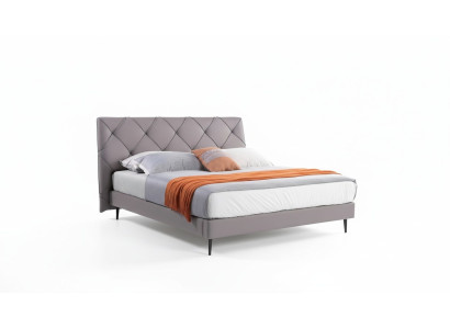 Lit 180x200cm Lits Cuir Mobilier de Chambre Moderne Rembourrage Design