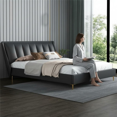 Textile de lit de luxe de l'hôtel Italie Tissu de siège rembourré de designer de chambre à coucher