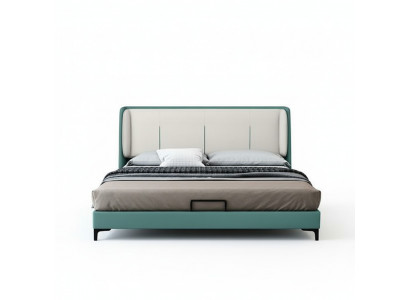 Textile de luxe pour hôtel, tissu d'ameublement de siège en Italie, lit de designer pour chambre à coucher