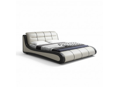 Luxe Literie Lits Textile Double nouvelle Chambre Literie en Cuir Design