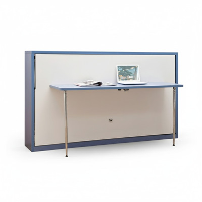 Bureau Lit Lit d'appoint Armoire avec Table Lit Escamotable Lits Murphy Armoire en Bois neuf