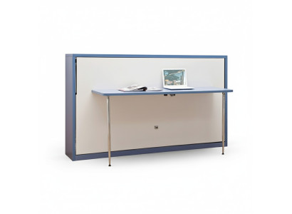Bureau Lit Lit d'appoint Armoire avec Table Lit Escamotable Lits Murphy Armoire en Bois neuf