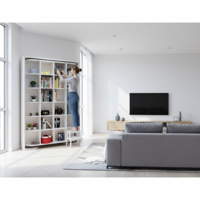 Lit Livres Armoire Étagère Lit d'appoint Armoires Mur Armoire Placard Lits