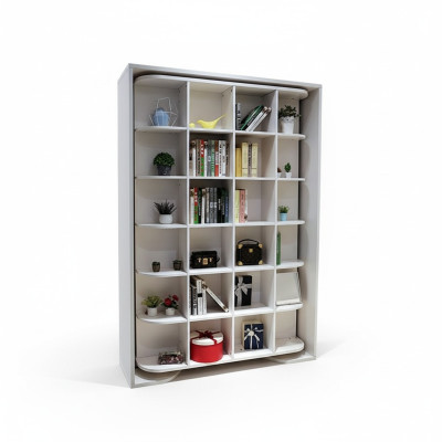 Lit Livres Armoire Étagère Lit d'appoint Armoires Mur Armoire Placard Lits