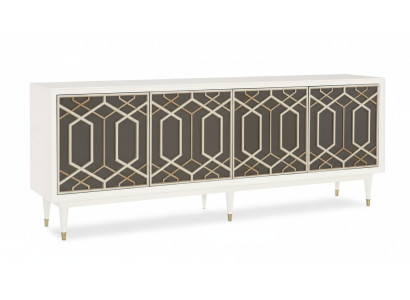 Mobilier de design Commodes de luxe Meuble bas Salle de séjour Buffet moderne Armoires en bois