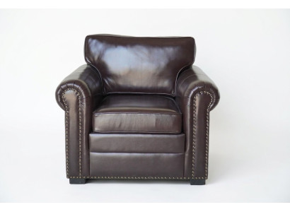 Fauteuil design en cuir de luxe pour la télévision Canapé 1 place Canapé relax Rembourrage Lounge neuf