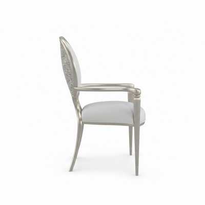 Fauteuil de luxe Chaise de salle à manger Meubles en bois Ameublement Fauteuil d'hôtel Chaises neuves