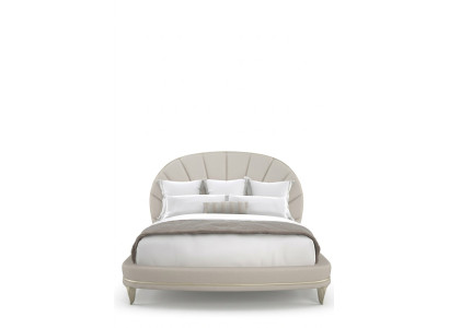Lit de luxe Hôtel Royal Meubles en tissu Lits Design Ameublement Lit rembourré Cadre