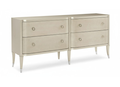 Commode moderne de luxe italienne Design Mobilier Rembourrage Bois Console Buffet Bas